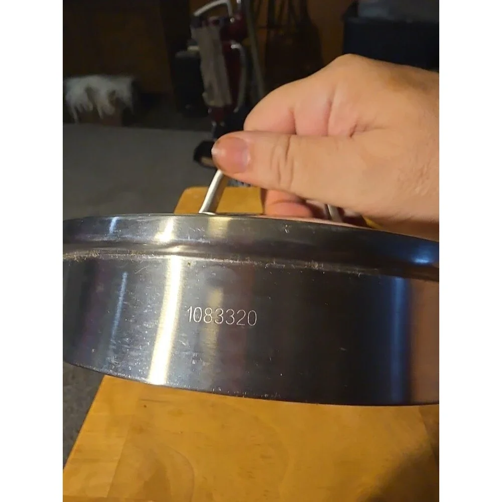 Calphalon Replacement Strainer Glass Sauce Pan LID ONLY for Classic 7” Inner Rim